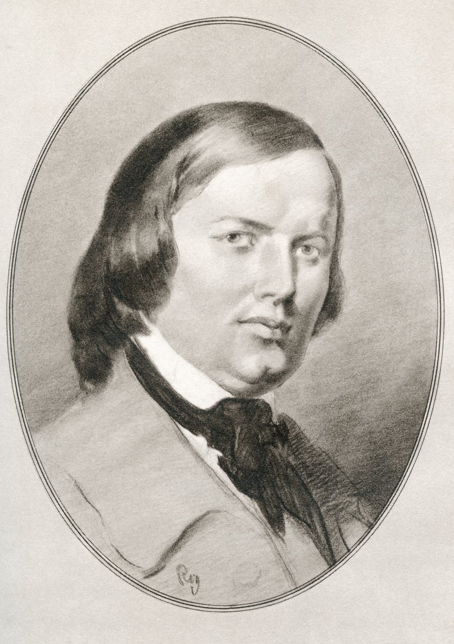 Robert Schumann kirjasta Living Biographies of Great Composers. tekijältä Gordon Ross