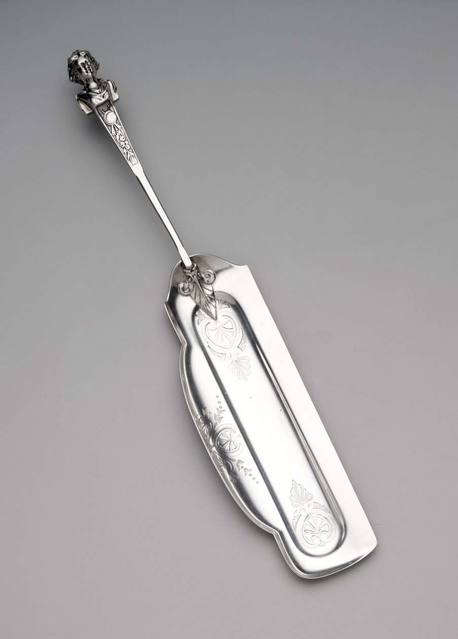 "Bust" -kuviomurska, 1860-luvun loppu (kolikkohopea) tekijältä Gorham Manufacturing Company
