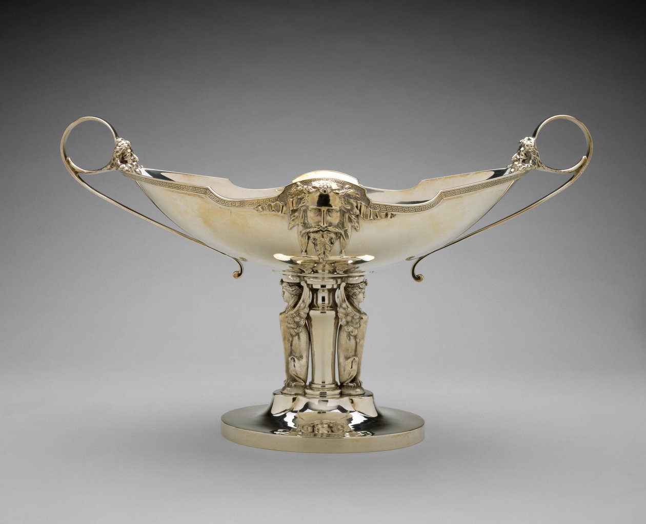 Compote, Gorham Manufacturing Company, n. 1863-68 (hopea) tekijältä Gorham Manufacturing Company Gorham Manufacturing Company