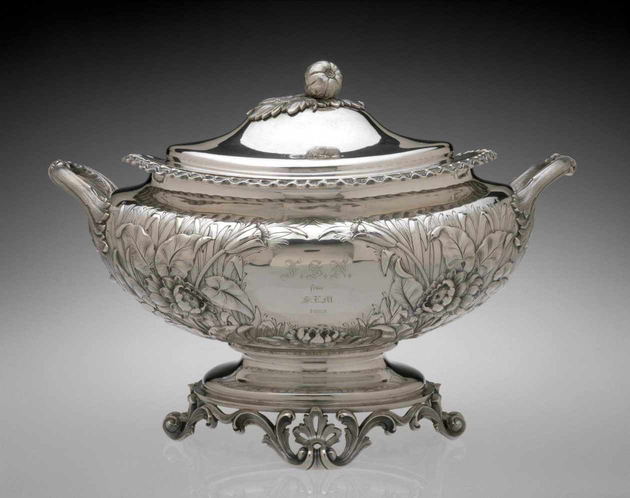 Soup Tureen, Gorham Manufacturing Companysta, n.1858 (hopea) tekijältä Gorham Manufacturing Company Gorham Manufacturing Company