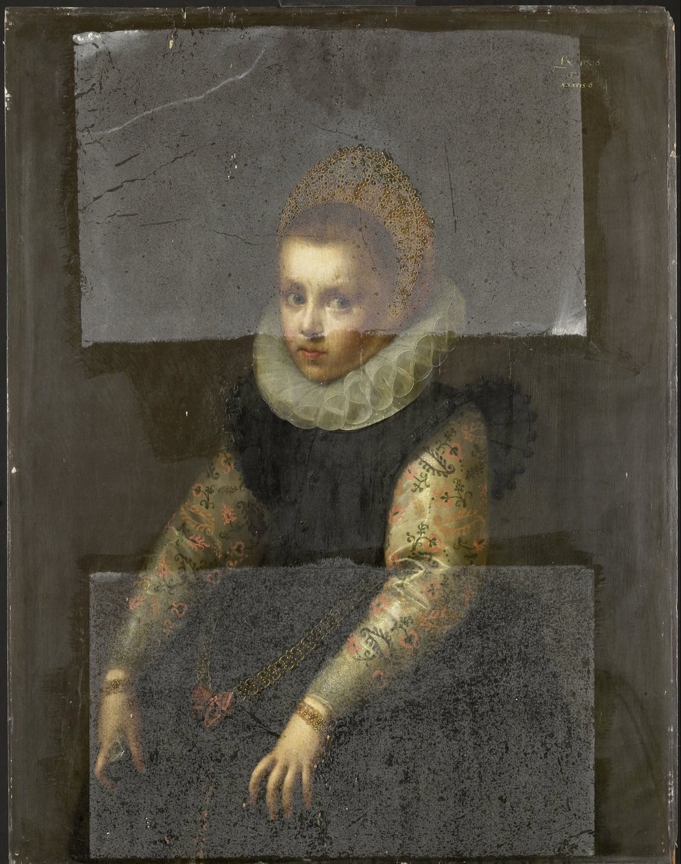Catharina Fourmenoisin sisar (s. 1600). tekijältä Gortzius Geldorp