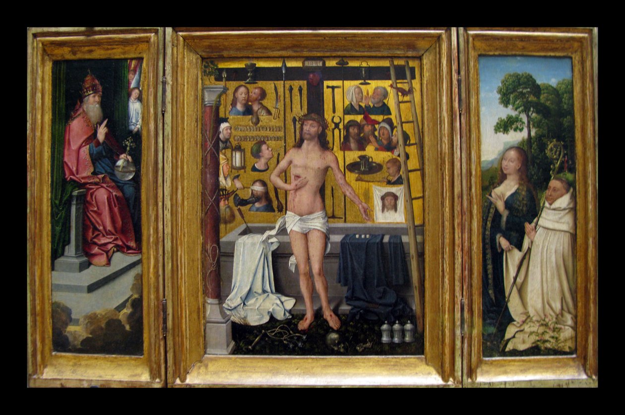 Abbot Antonius Tsgrootenin triptykki tekijältä Goswin van der Weyden