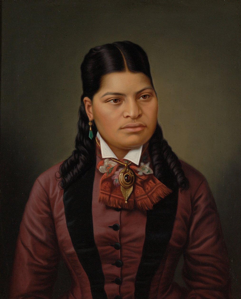 Maori tyttö tekijältä Gottfried Lindauer