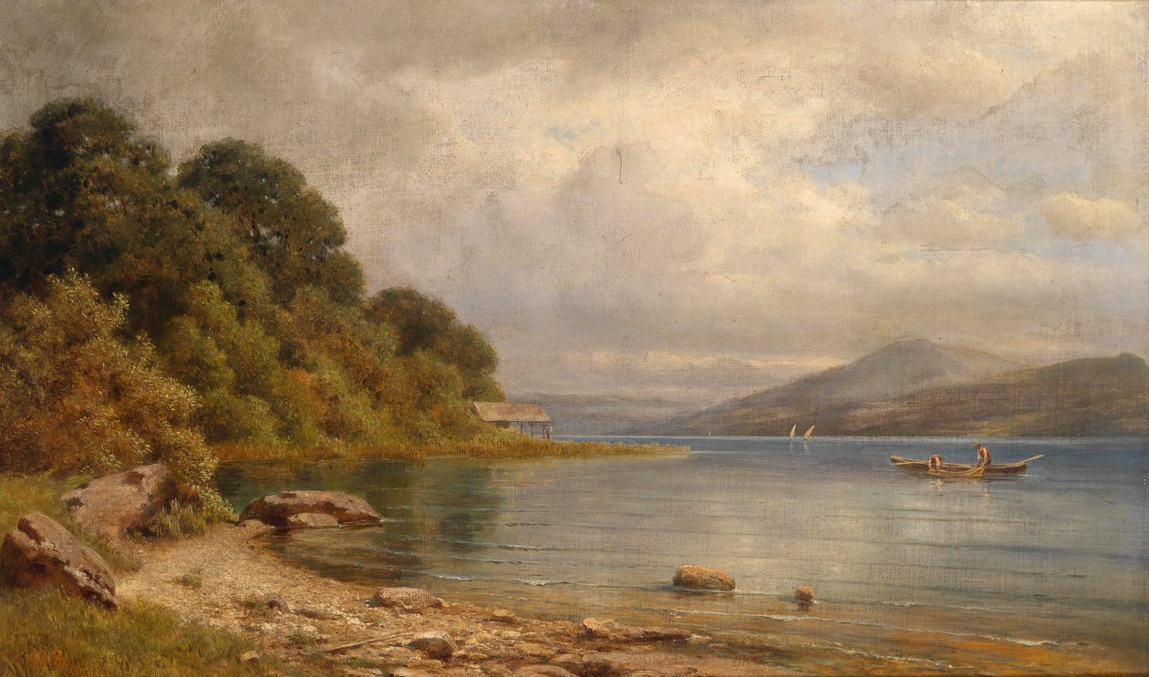 Der Wörthersee bei Velden tekijältä Gottfried Seelos