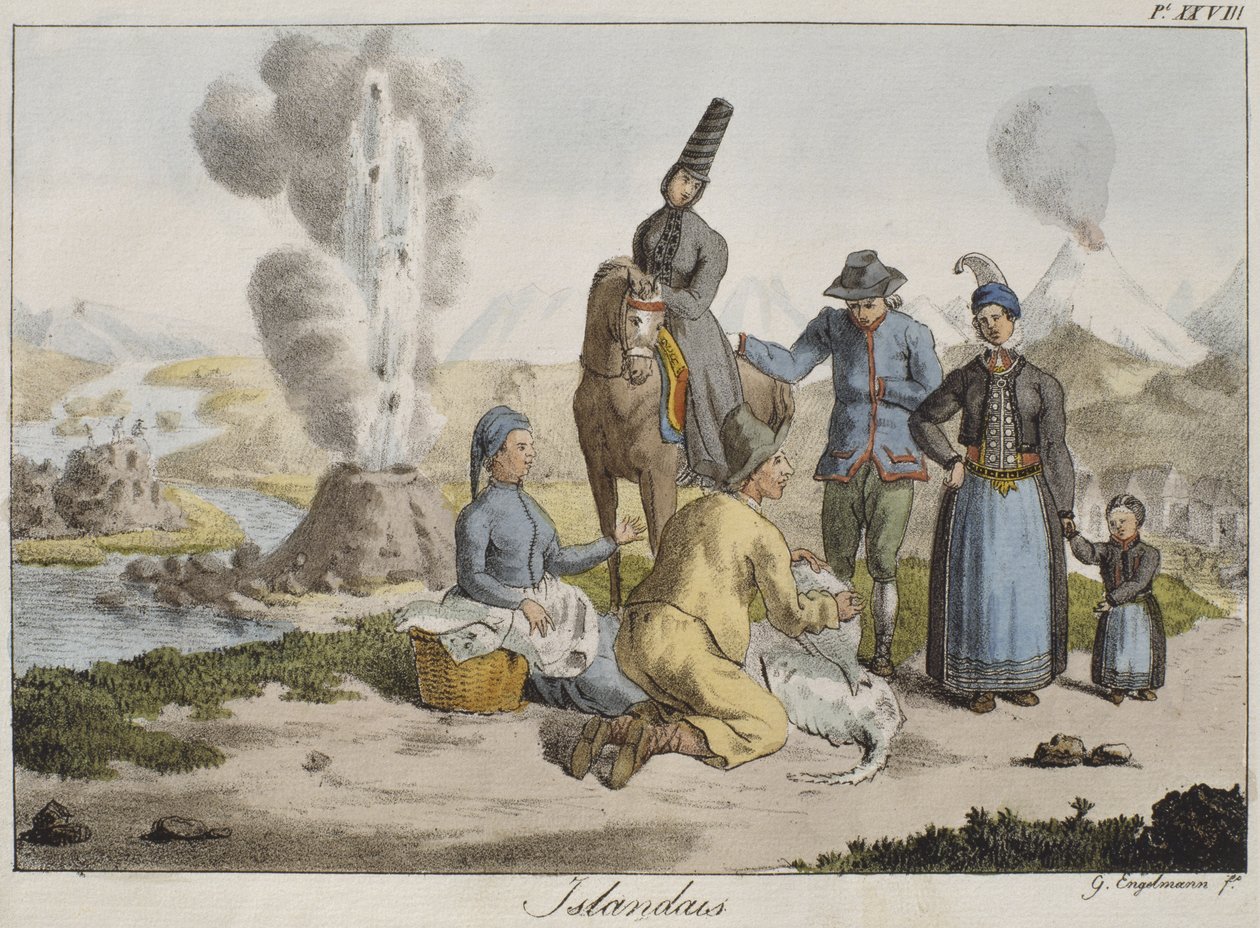 islantilaiset tekijältä Gottfried or Godefroy Engelmann