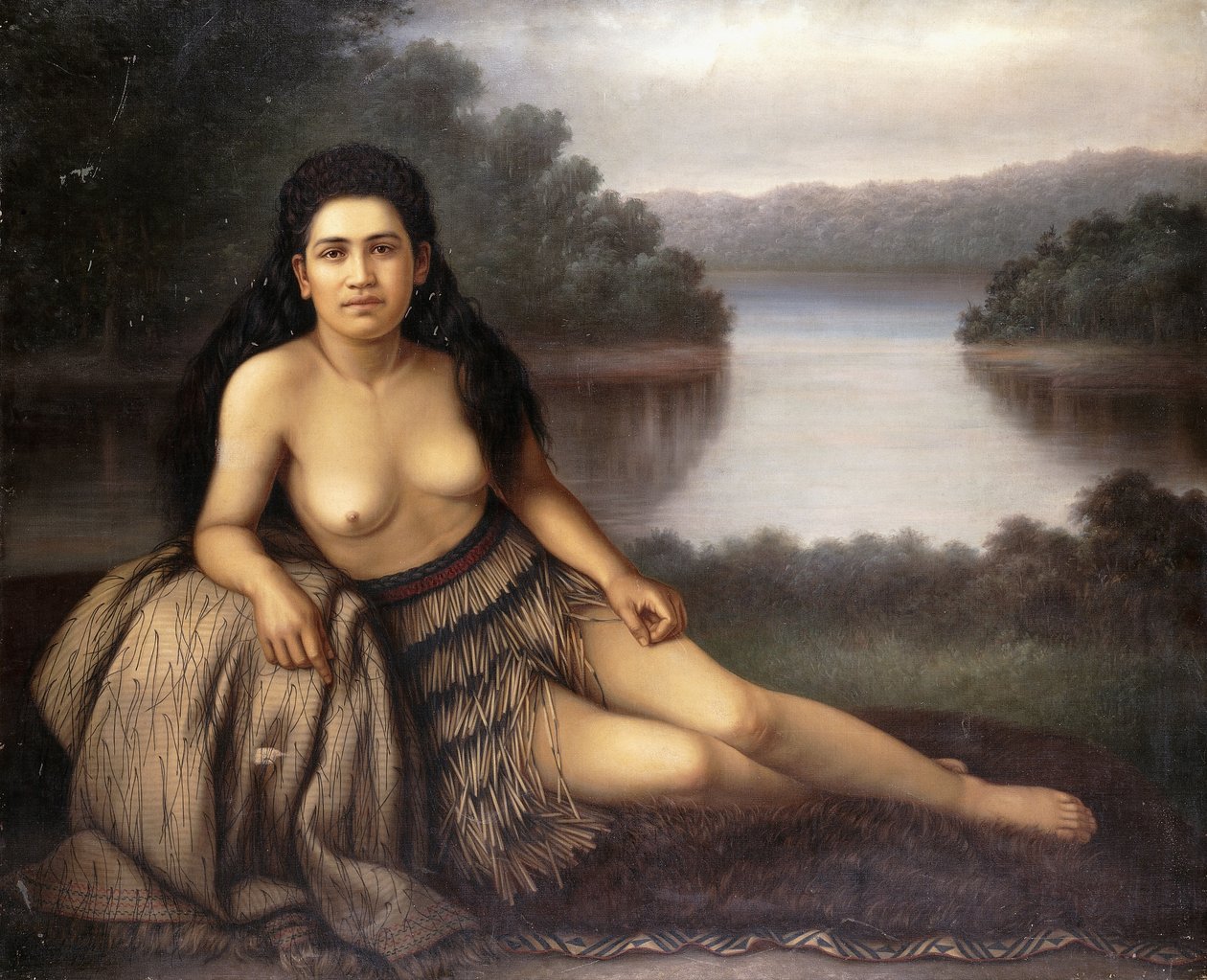 Hinemoa, 1899 tekijältä Gottfried Lindauer
