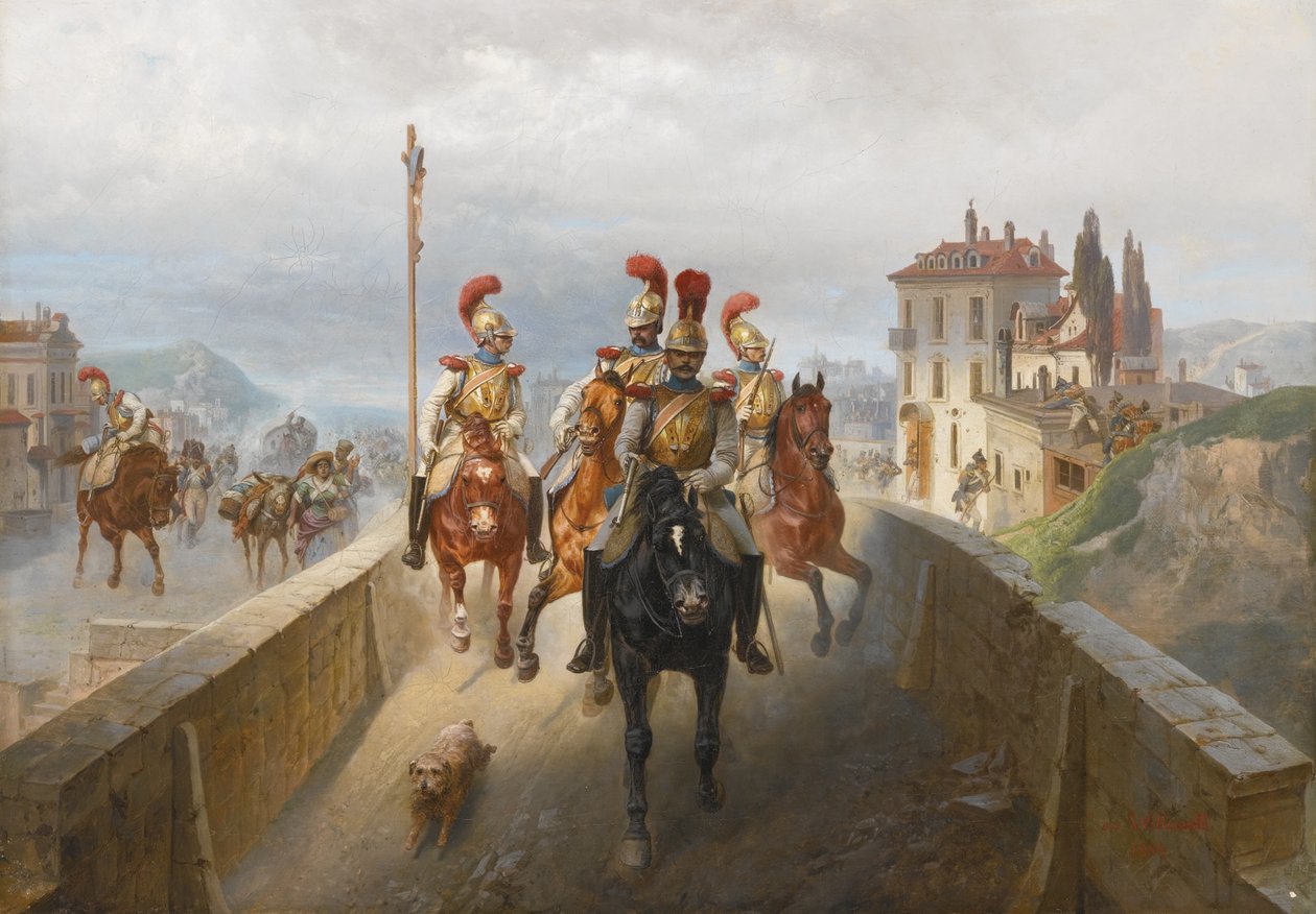 Napoleonin joukot tekijältä Gottfried Willewalde