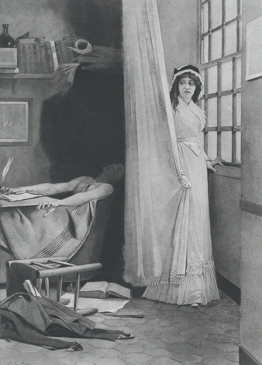 Charlotte Corday, 1890. tekijältä Goupil and Co