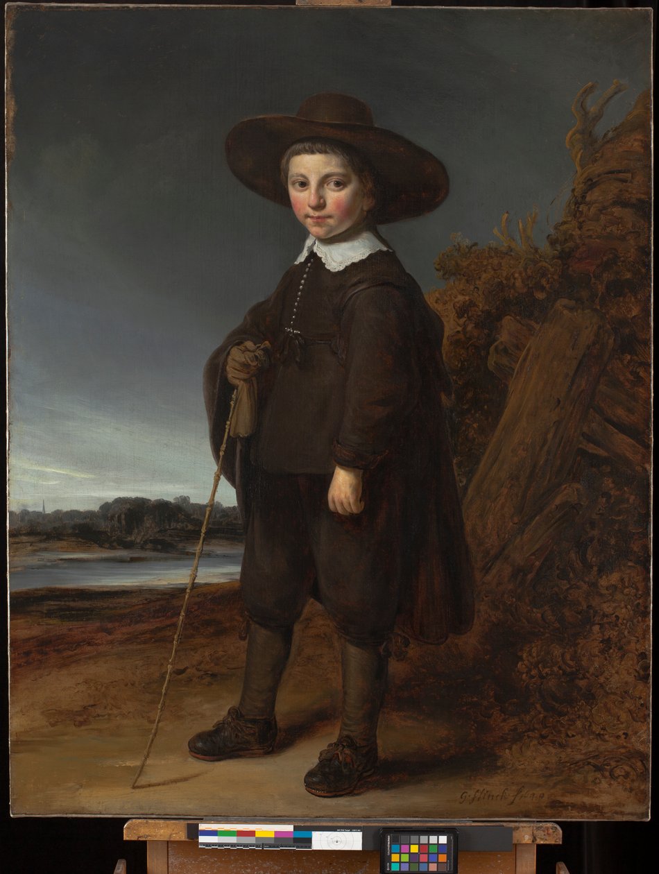 Pojan muotokuva, 1640 tekijältä Govaert Flinck