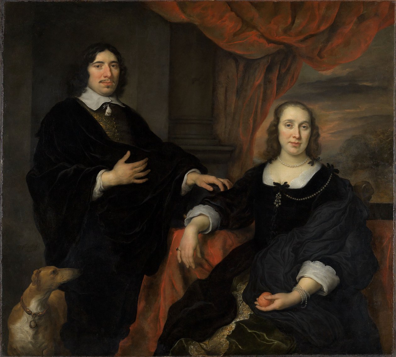 Avioparin muotokuva tekijältä Govaert Flinck