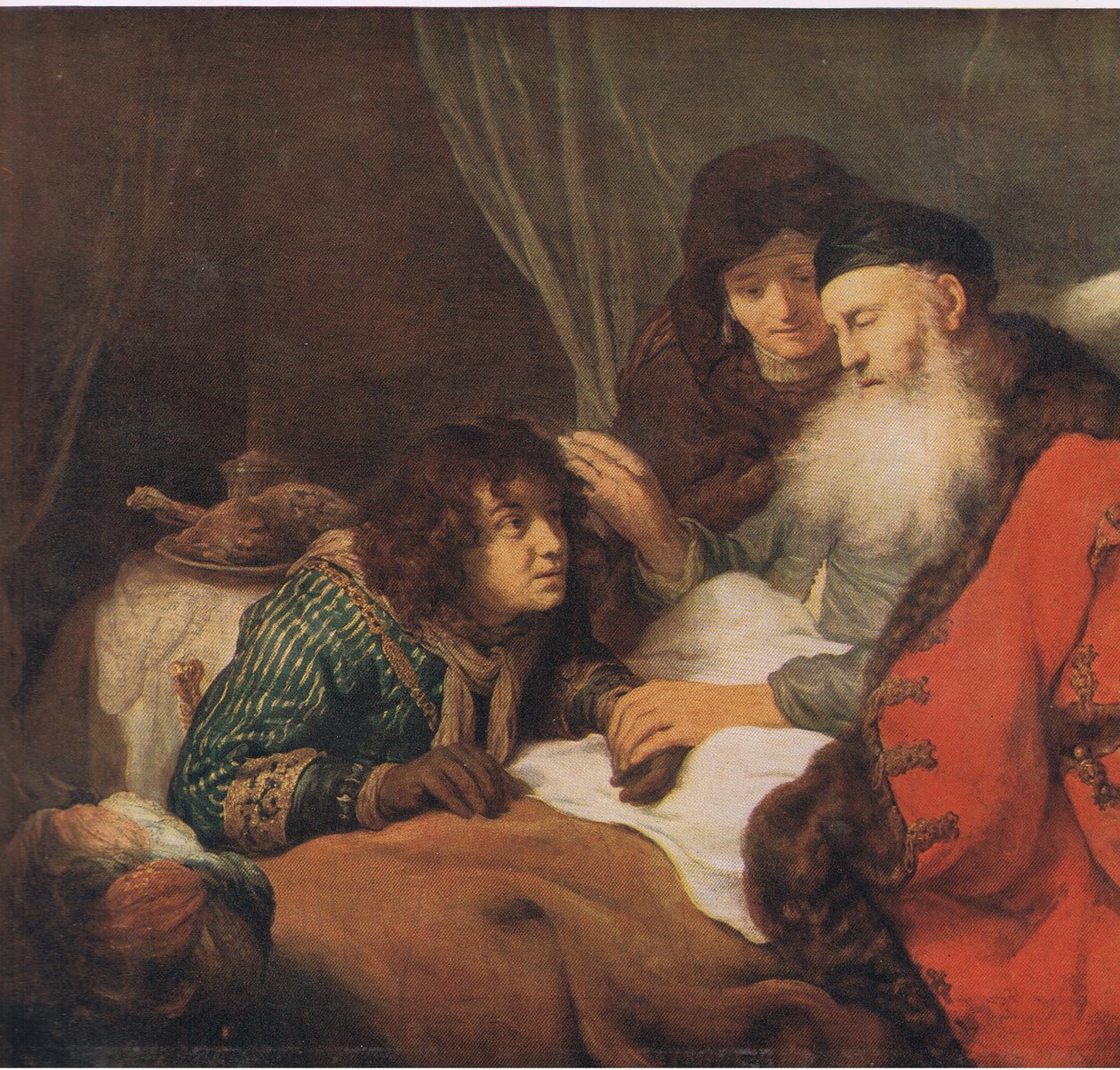 Isaac blessing Jacob, Bibbys Annual, 1916-17 tekijältä Govaert Flinck