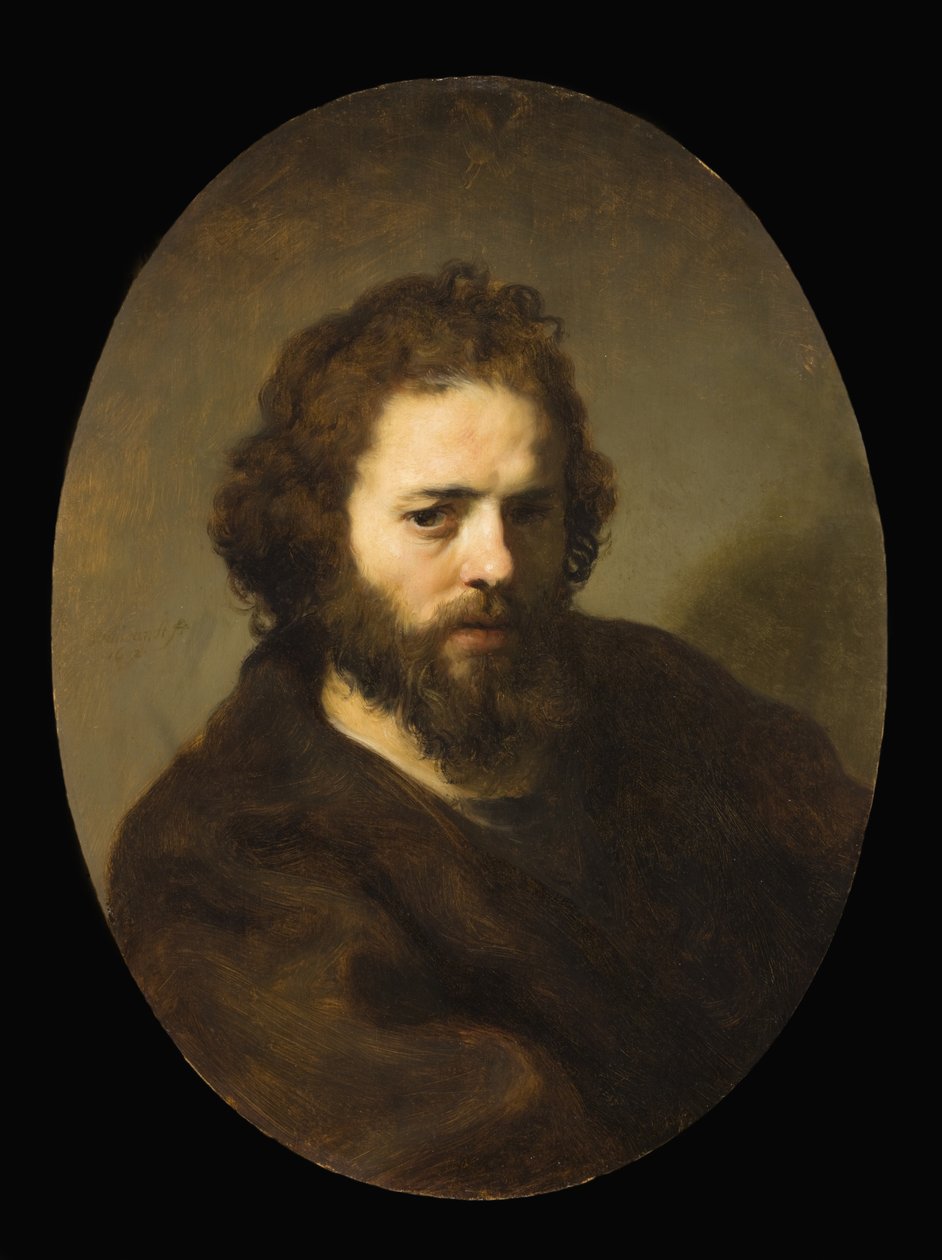 Parrakkaan miehen muotokuva tekijältä Govaert Flinck