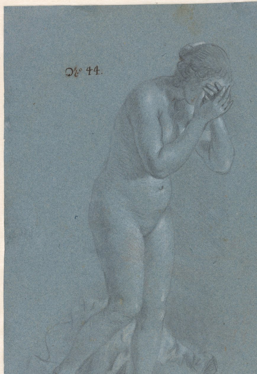 Pysyvä nainen silmät peitettyinä tekijältä Govert Flinck (attributed to)