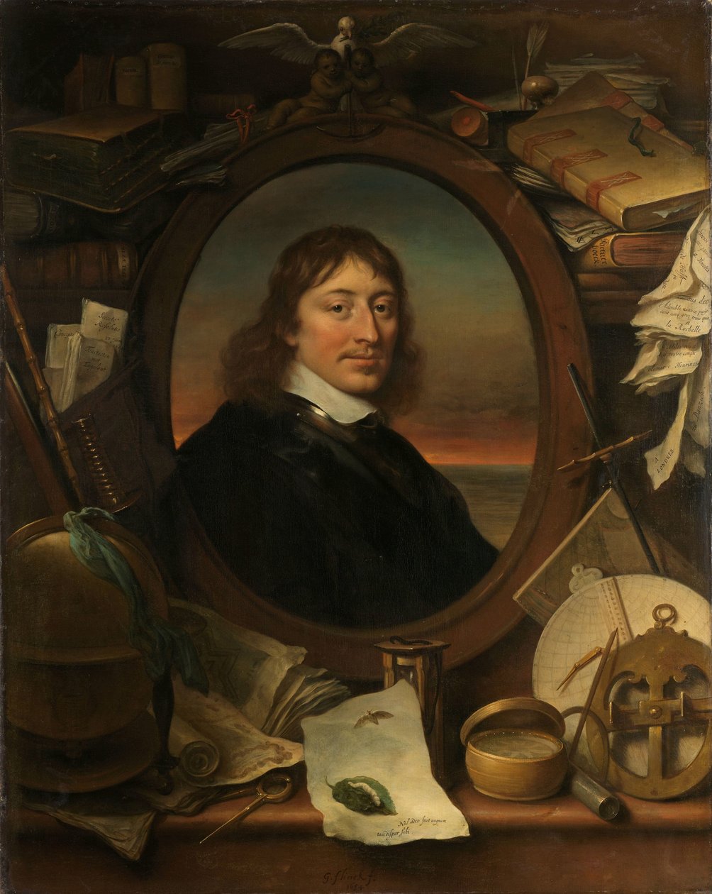 Gerard Pietersz Hulft (1621-56), hollantilaisen Itä-Intian yhtiön ensimmäinen valtuutettu ja pääjohtaja tekijältä Govert Flinck