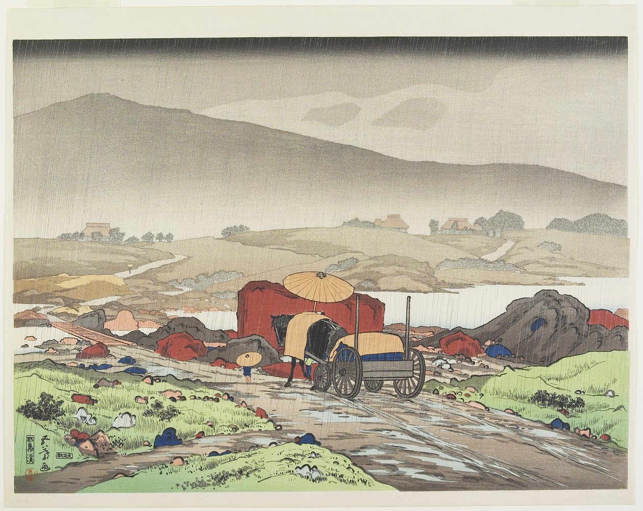 Yaban laakso, 1918 tekijältä Goyo Hashiguchi