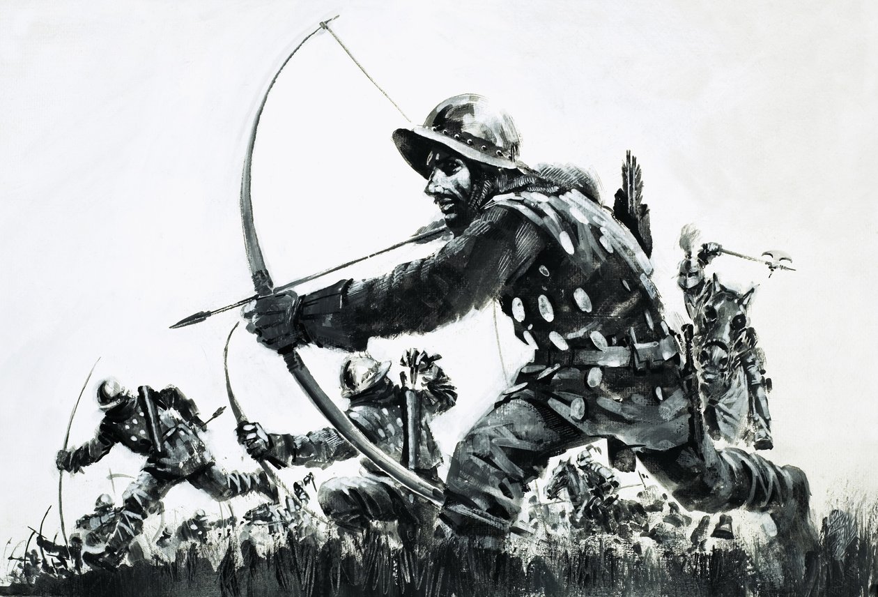Jousimiehet Bannockburnin taistelussa tekijältä Graham Coton