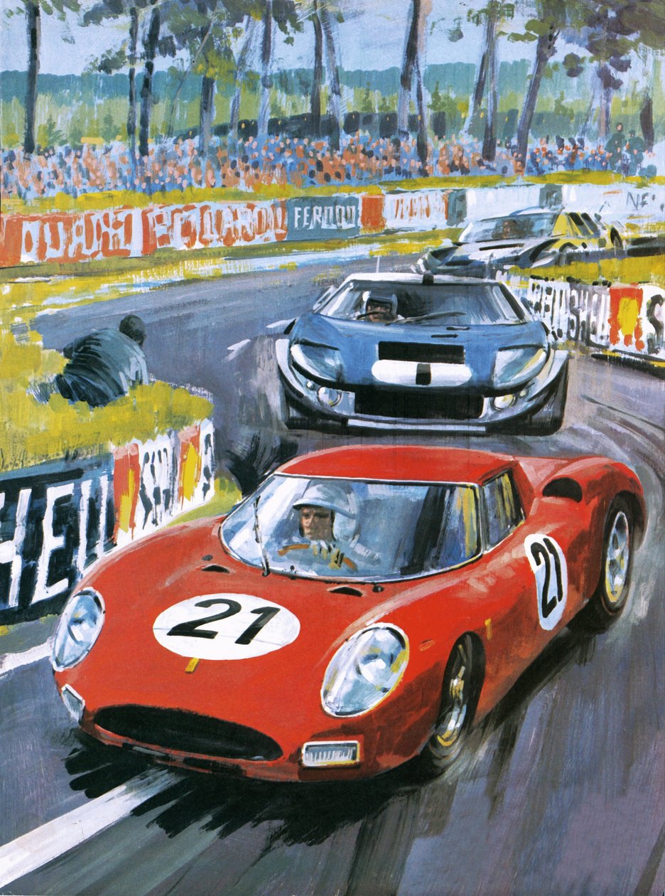 Jochen Rindt ajaa 250 LM Ferrarilla tekijältä Graham Coton