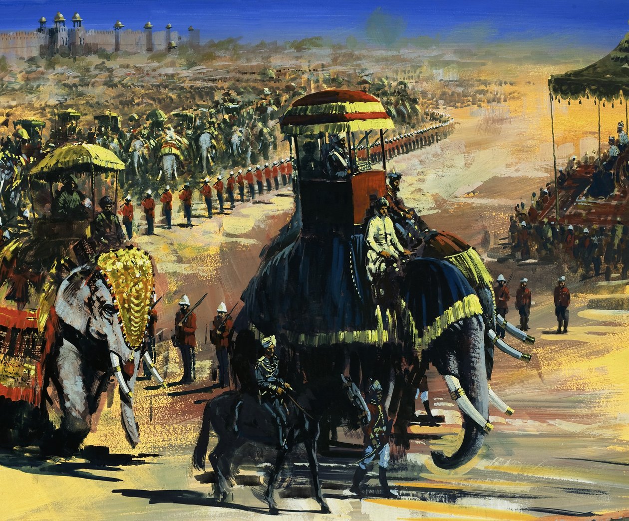Viimeinen suuri Durbar kesäkuussa 1911 tekijältä Graham Coton