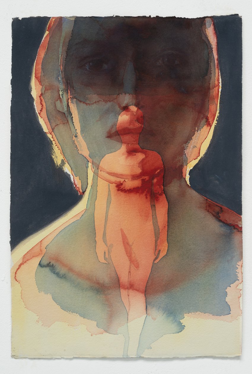 Emergenssi, 2015 (akvarelli Arches-levylle) tekijältä Graham Dean