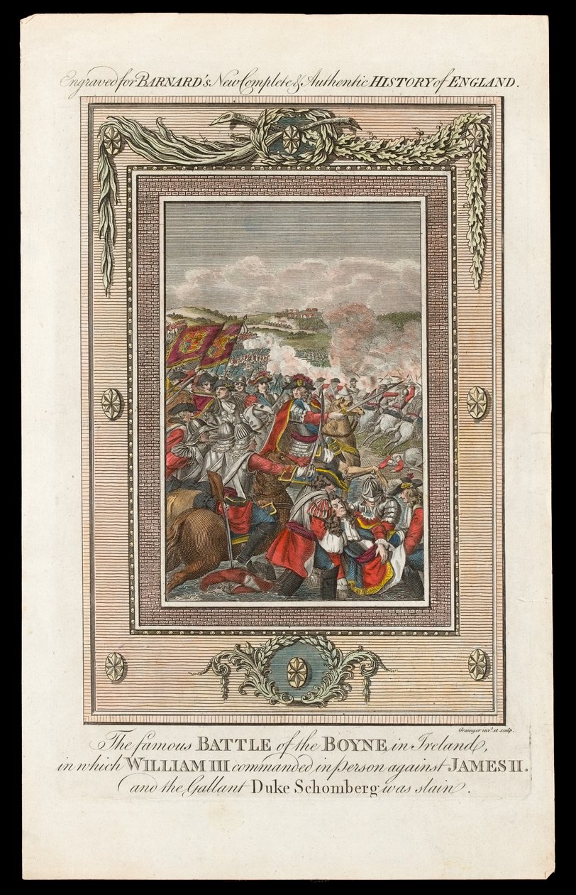?kuuluisa Battle of the Boyne Irlannissa, 1690? tekijältä Grainger