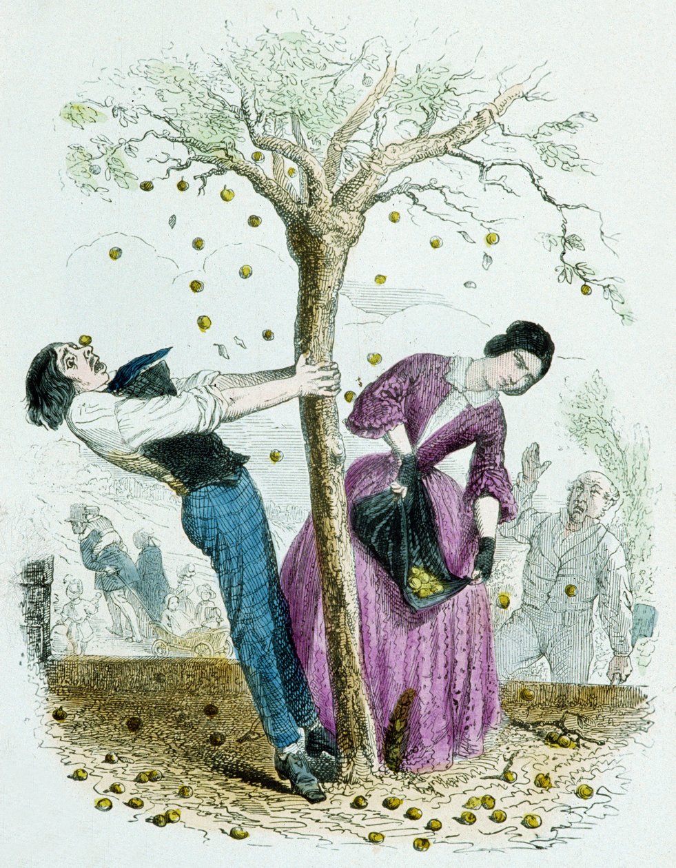 Liiasta ei ole haittaa, 100 sananlaskujen sananlaskua tekijältä Grandville (1803 47)