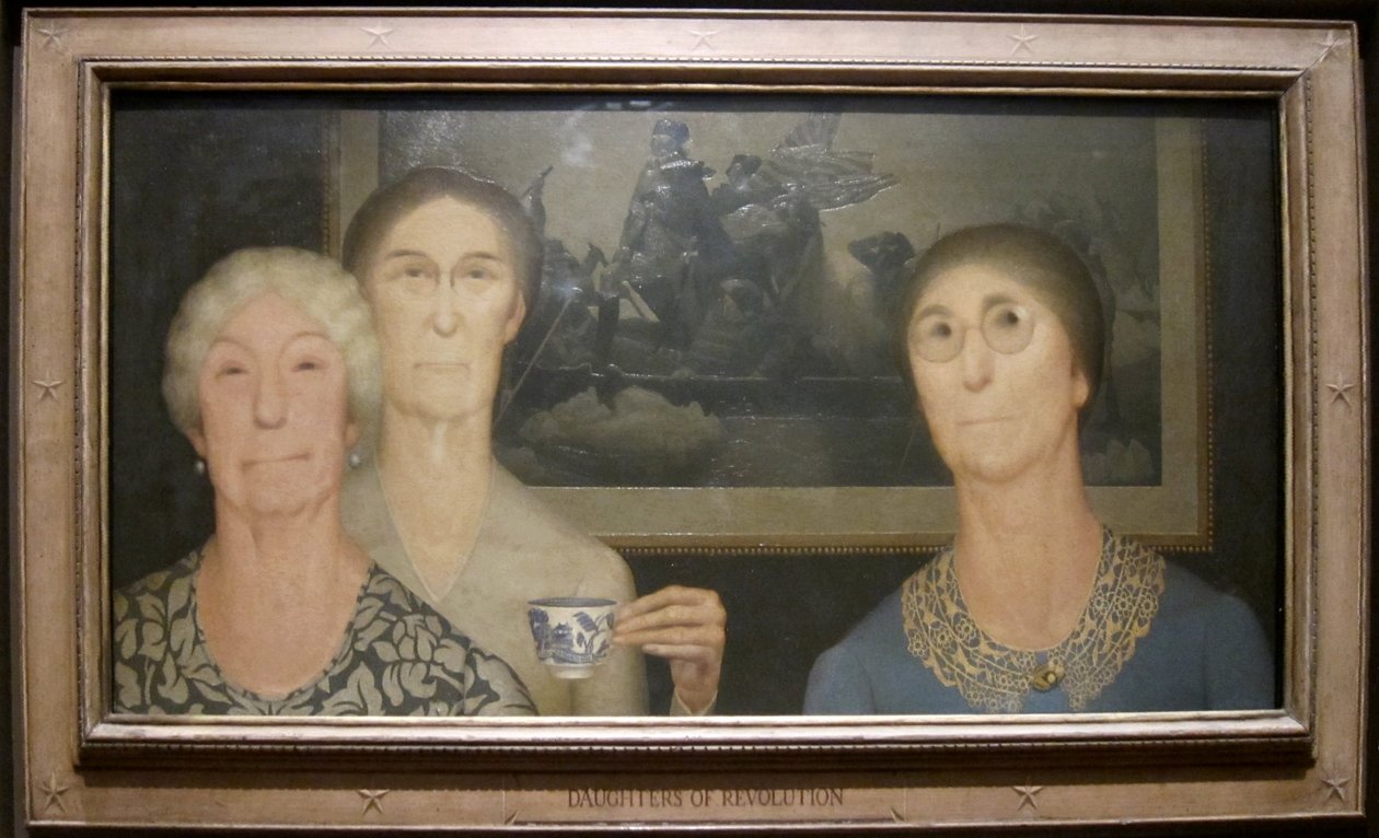 Vallankumouksen tyttäret tekijältä Grant Wood
