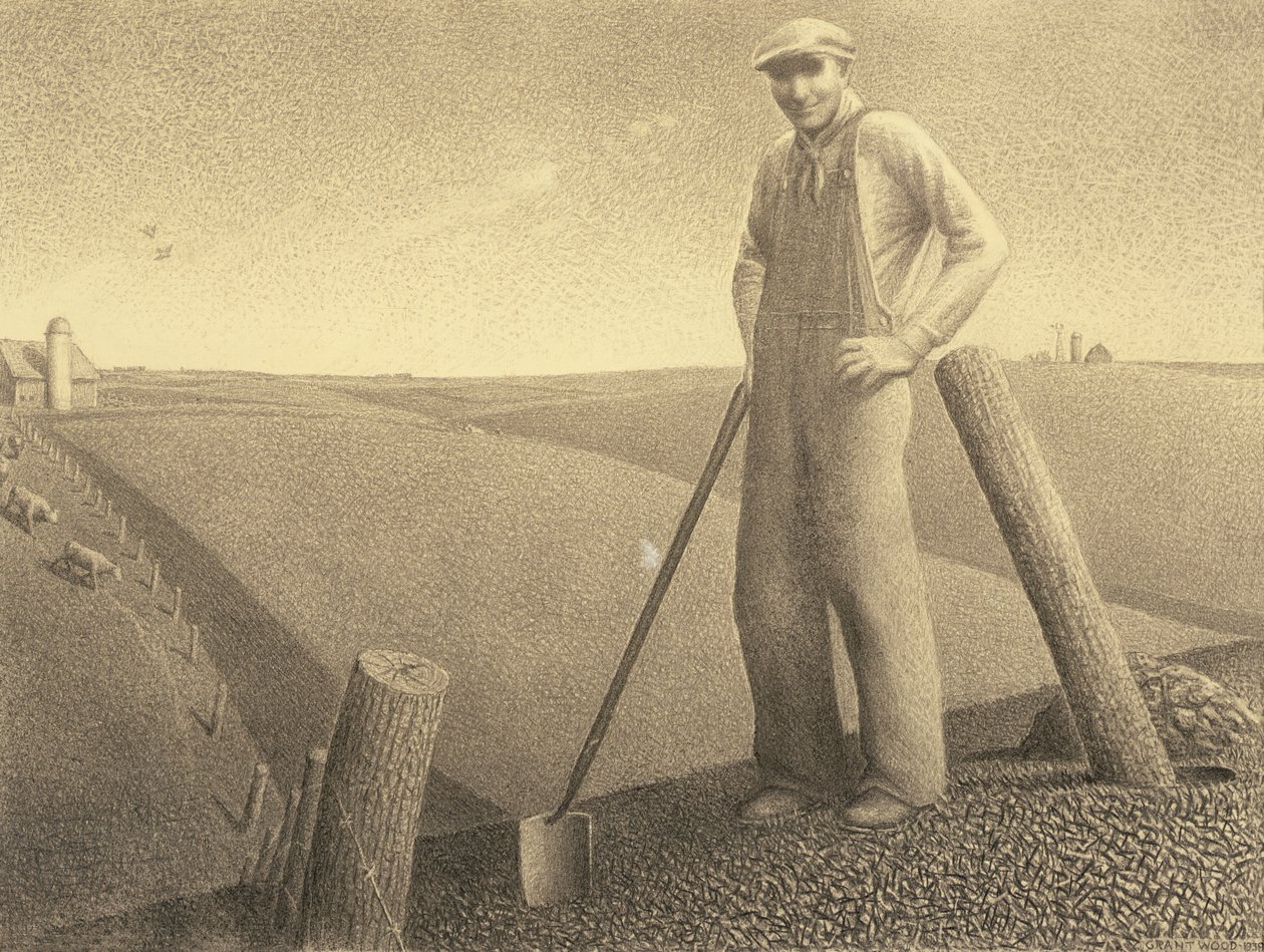Keväällä tekijältä Grant Wood