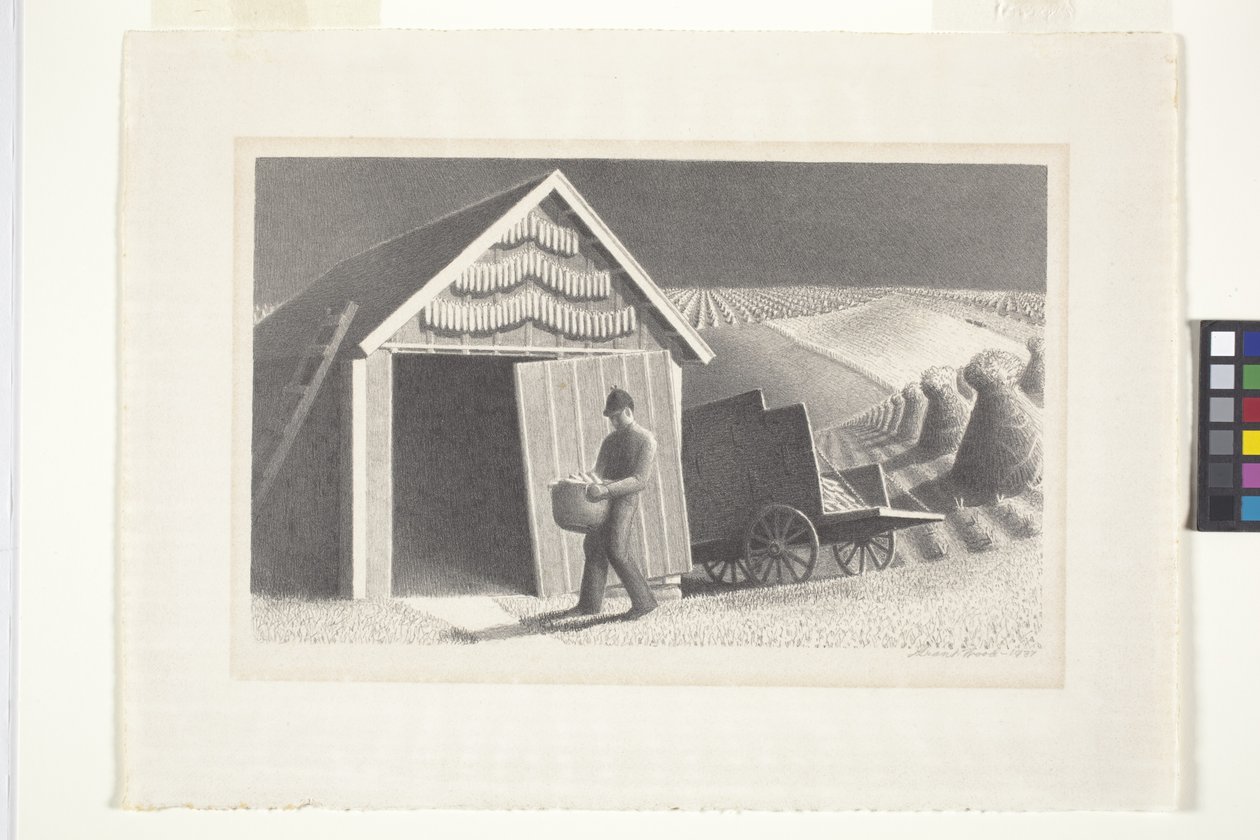 Siementen aika ja sato tekijältä Grant Wood