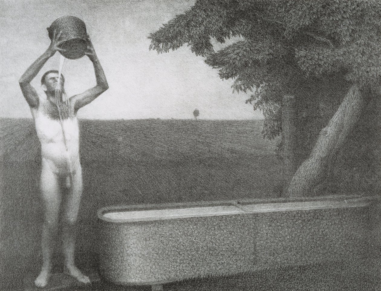 Sulinen yö, 1939 tekijältä Grant Wood