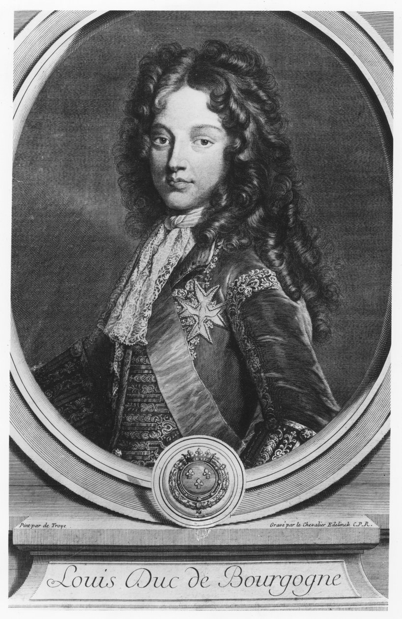 Ludvig, Burgundin herttua tekijältä Gérard Edelinck