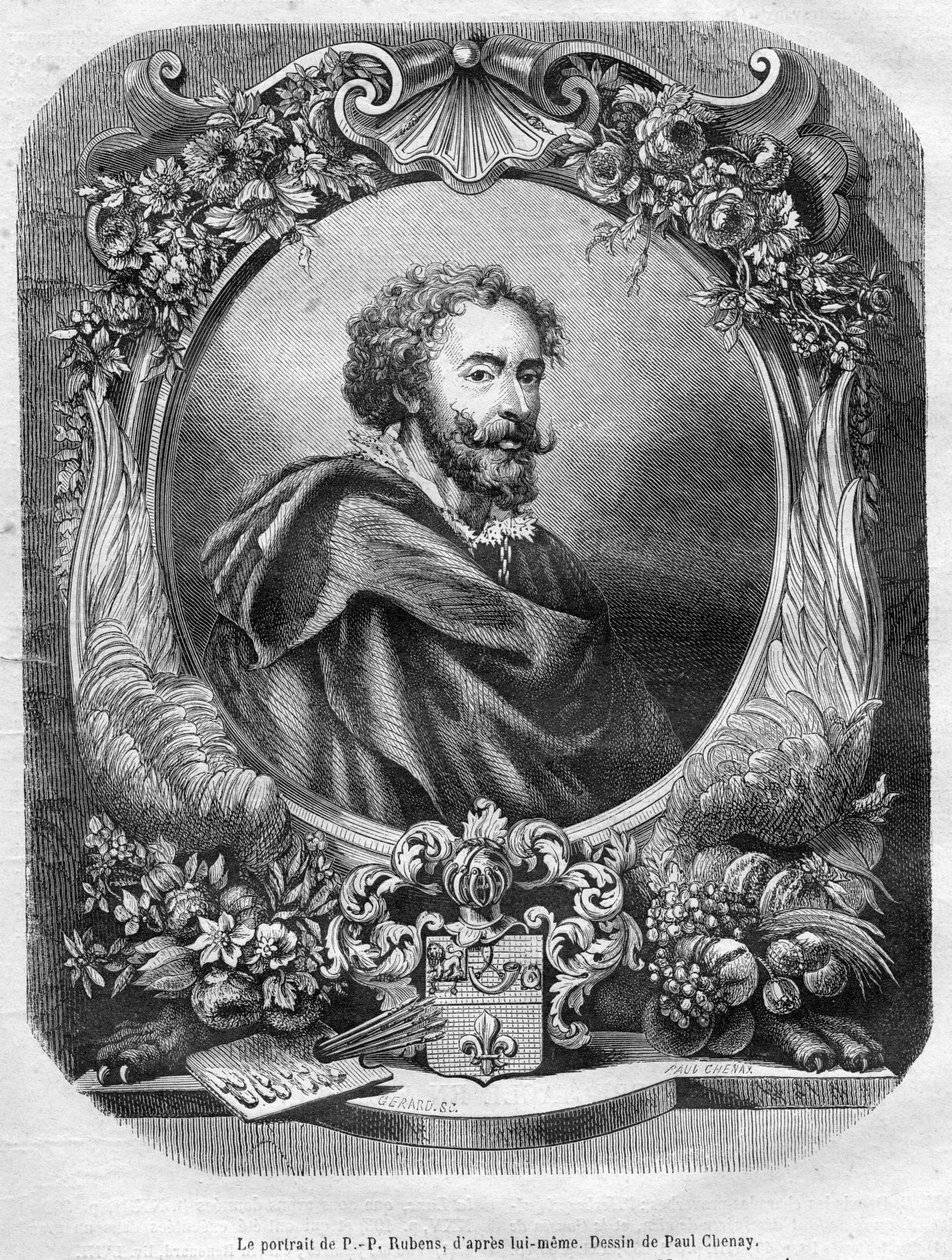 muotokuva gravé tekijältä Gérard Rubens