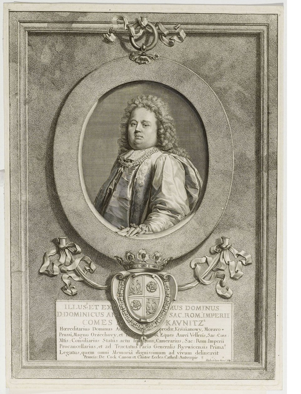 Dominicus Andreas Kaunitz tekijältä Gérard Edelinck