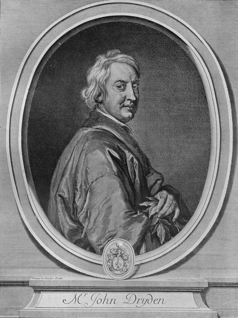 John Dryden, c1700 tekijältä Gérard Edelinck