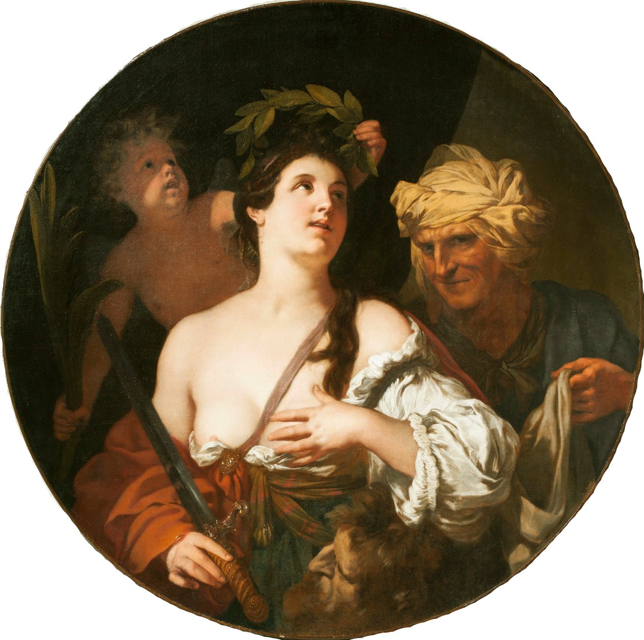 Judith Holofernesin pään kanssa, 1687. tekijältä Gerard de Lairesse