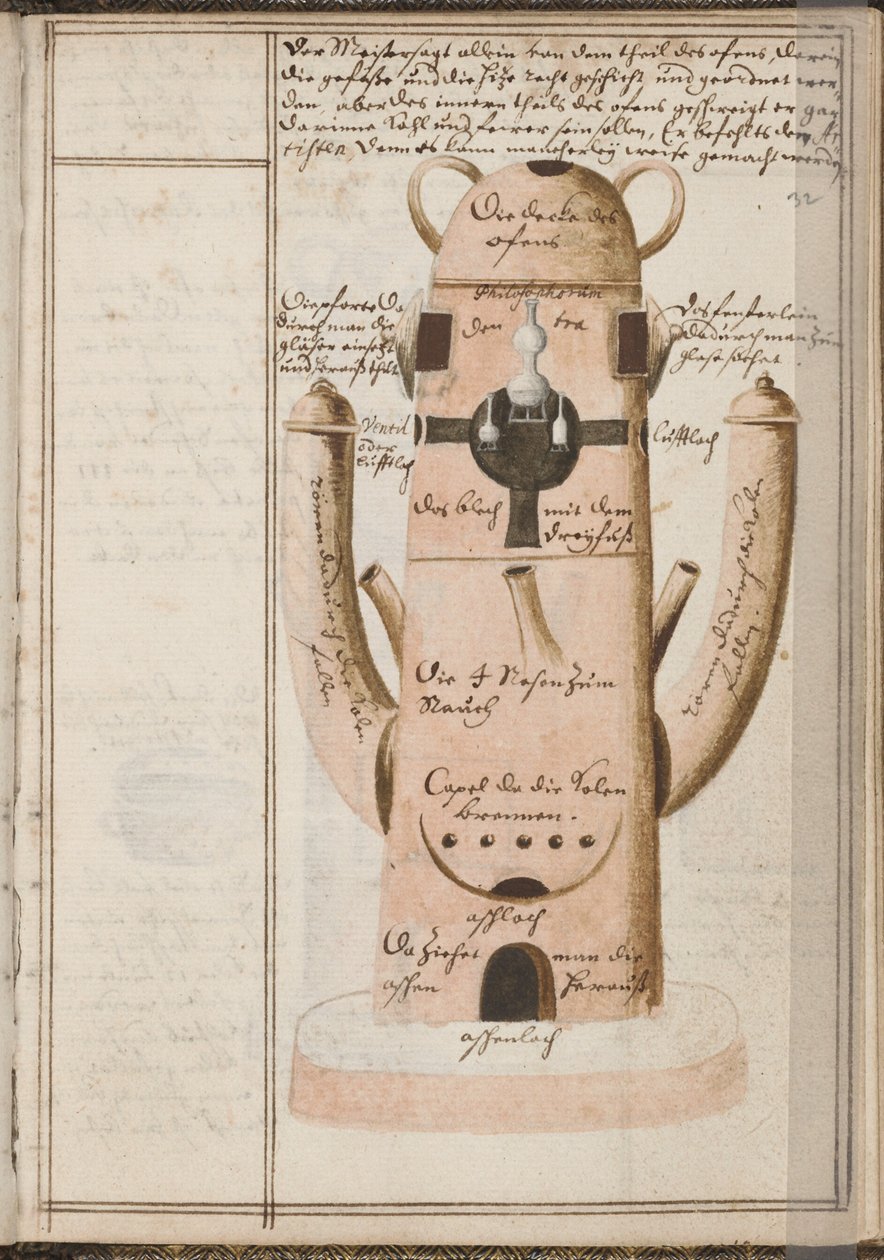 Alkemiallinen muistikirja, c. 1620 tekijältä Grasshoff