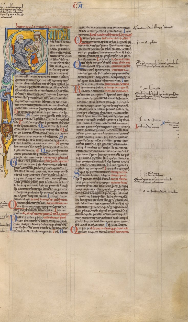 Decretals tekijältä Gratian
