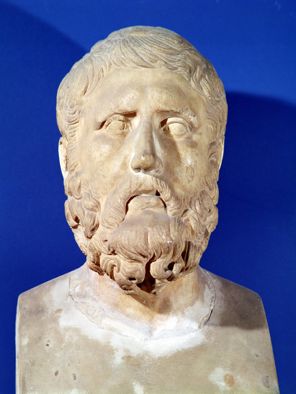 Zenon Citiumin rintakuva (n. 335-264 eaa.) tekijältä Greek