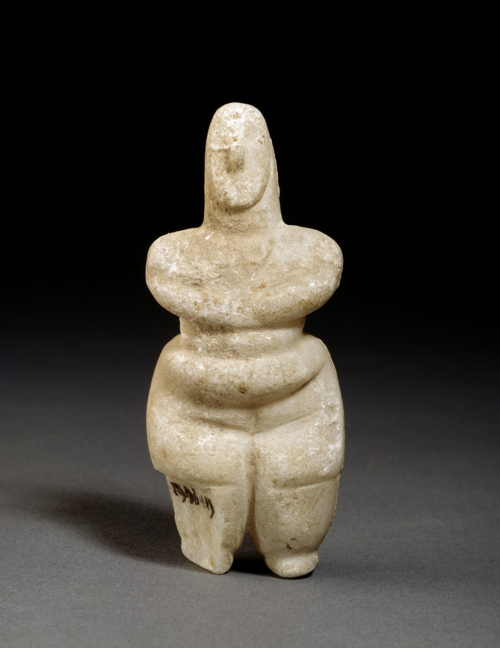 Kykladien hahmo, Naxos, noin 3000-2000 eKr. (marmori) tekijältä Greek