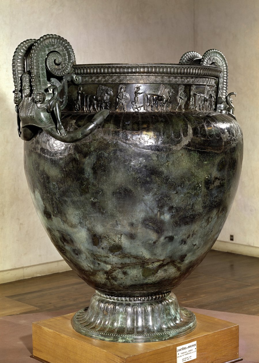Krater, Vixin prinsessan haudasta (pronssi) (katso myös 173539, 40863 ja 175991) tekijältä Greek
