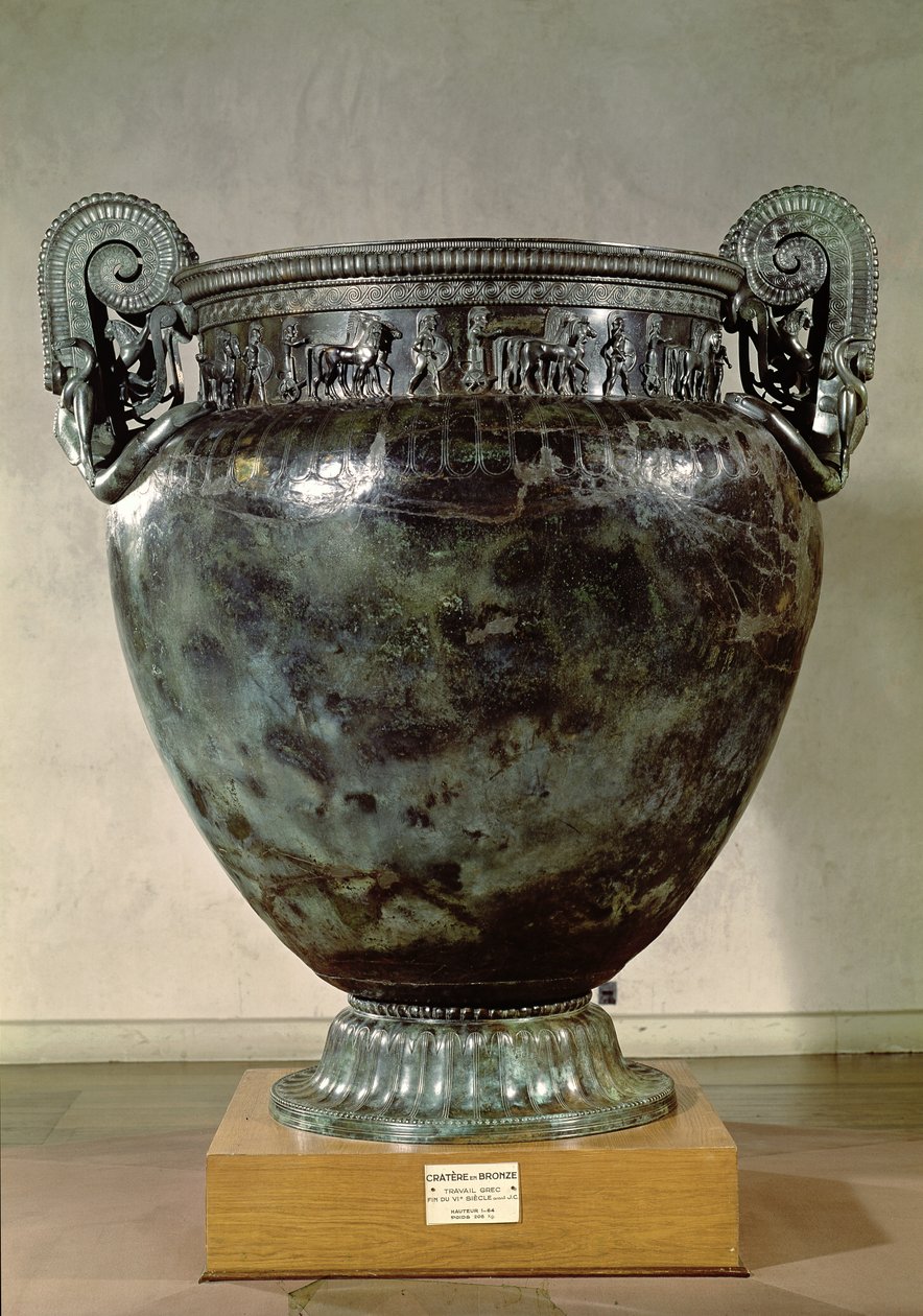 Krater, Vixin prinsessan haudasta (pronssi) (katso myös 173539 ja 175991) tekijältä Greek
