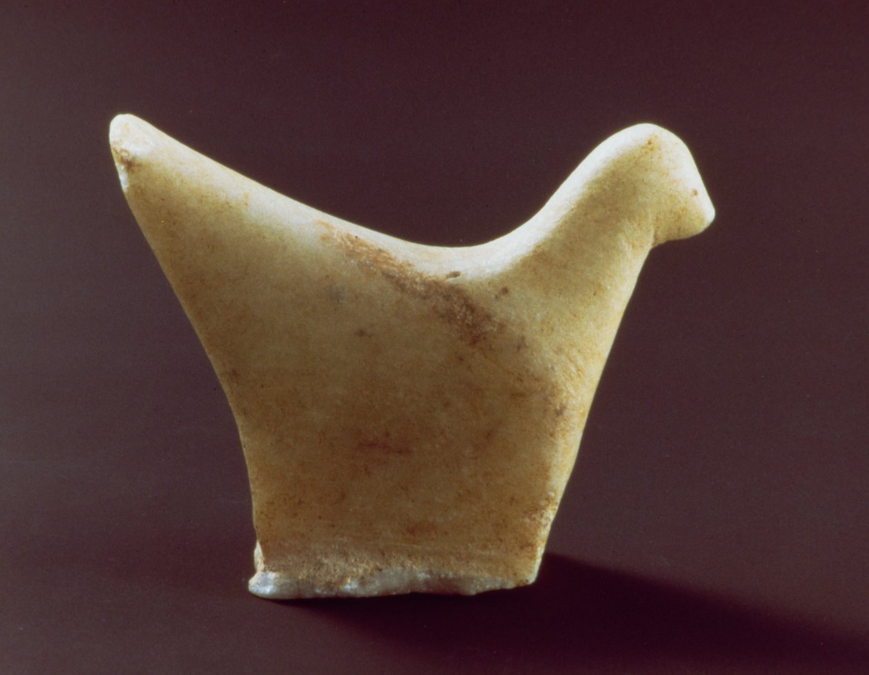 Linnun malli, varhainen kykladilainen, noin 2800-2300 eKr. (marmori) tekijältä Greek
