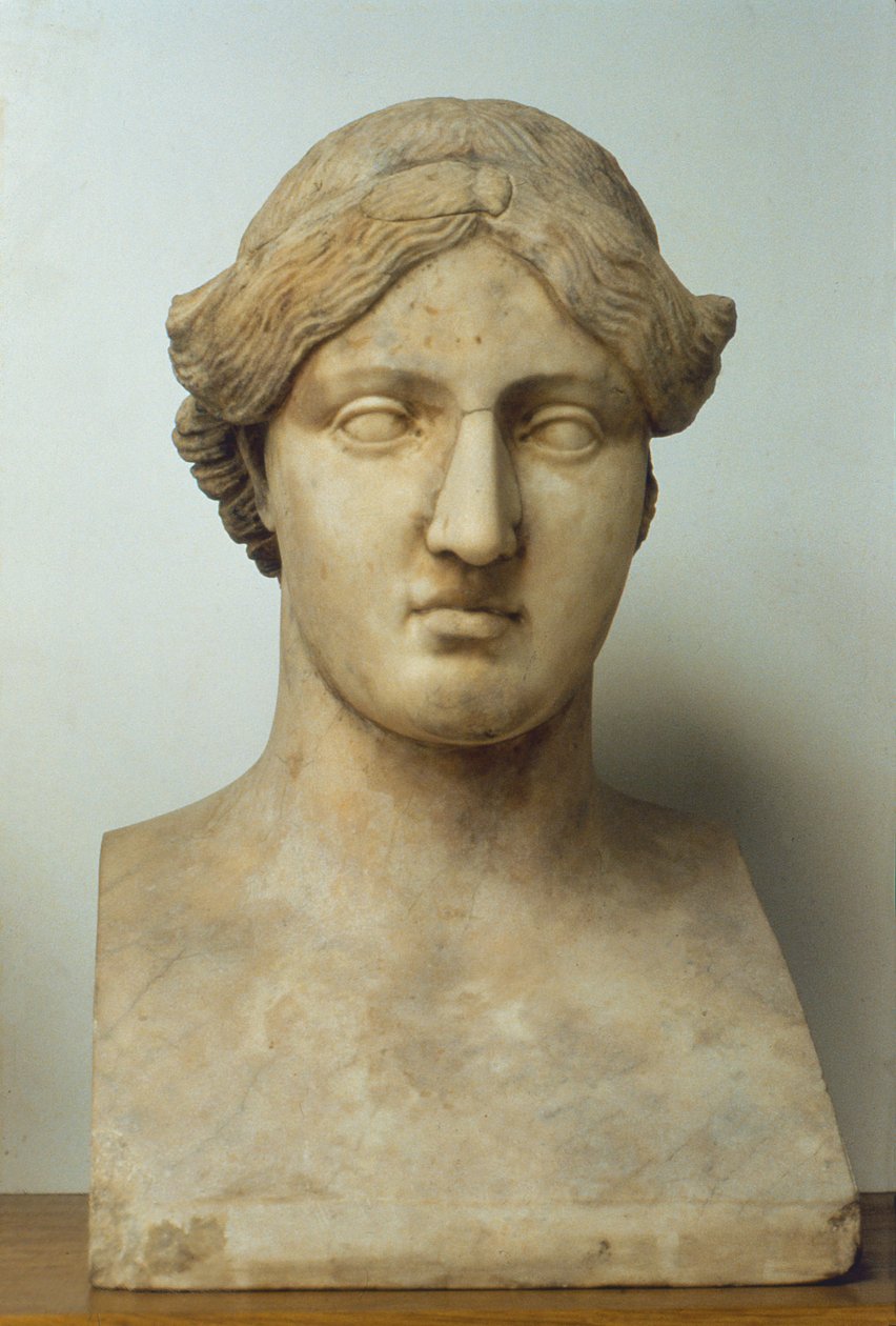 Sapphon muotokuva (marmori) tekijältä Greek