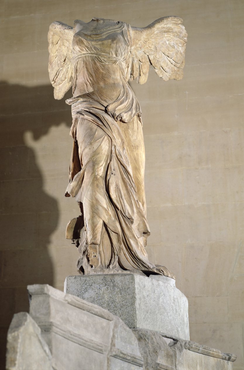 Samothraken voitto (parian marmori) (katso myös 92583 ja 94601-03 ja 154093) tekijältä Greek