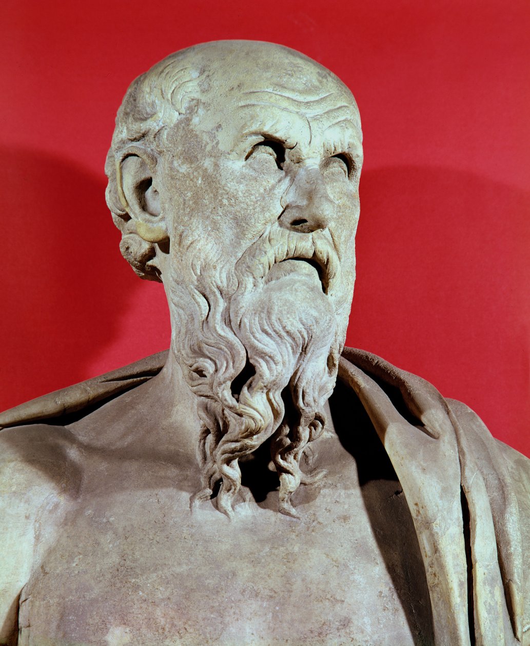 Hesiodoksen rintakuva tekijältä Greek