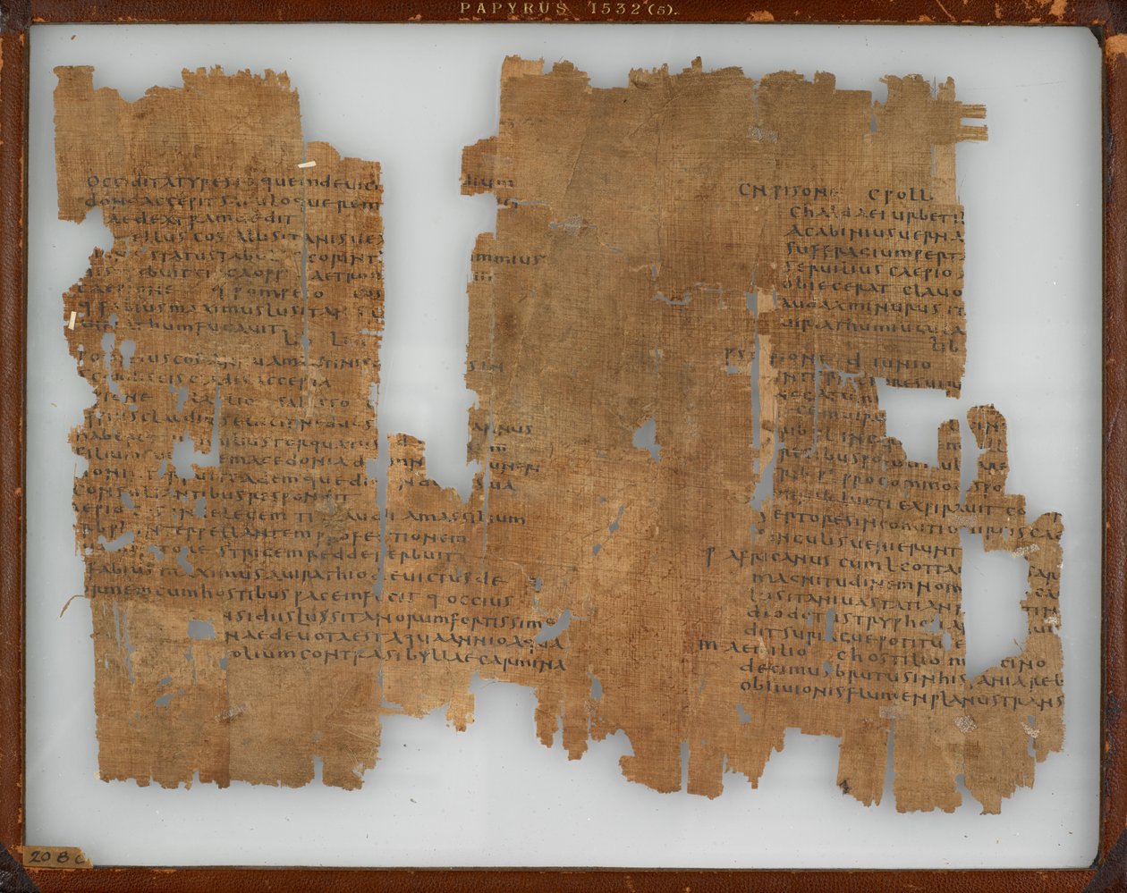 Papyrus 1532 (5), Liviuksen ruumiillistuma, 3.-4. vuosisata tekijältä Greek School