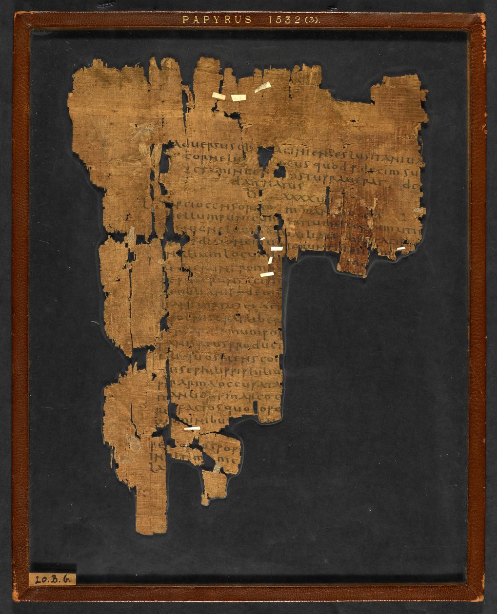 Papyrus Inv. Nro 1532, Kirje heprealaisille (papyrus) tekijältä Greek School