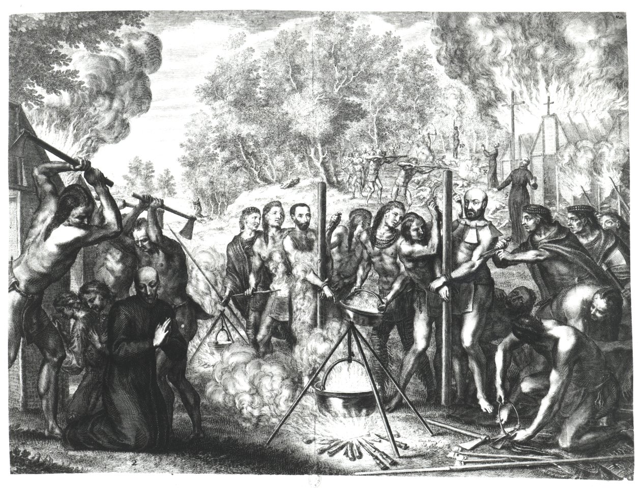 Joidenkin jesuiitta-isien kuolema Nouvelle-Francessa, Francois Ducreux