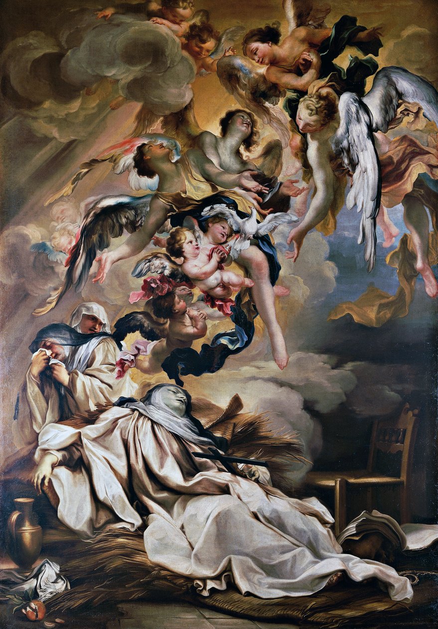 Pyhän Scholastican kuolema, Gregorio de