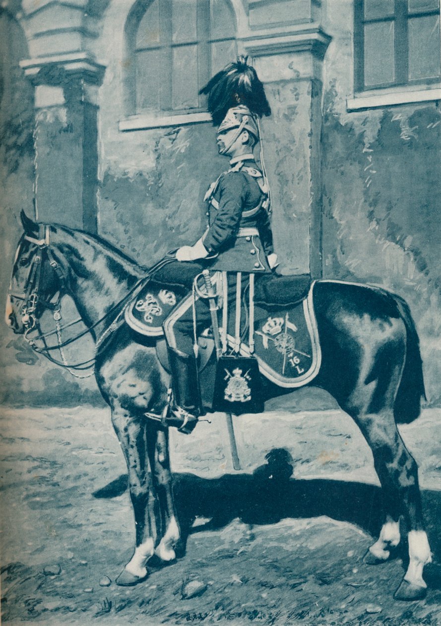 Luutnantti, 16th Lancers, 1880 tekijältä Gregory and Co