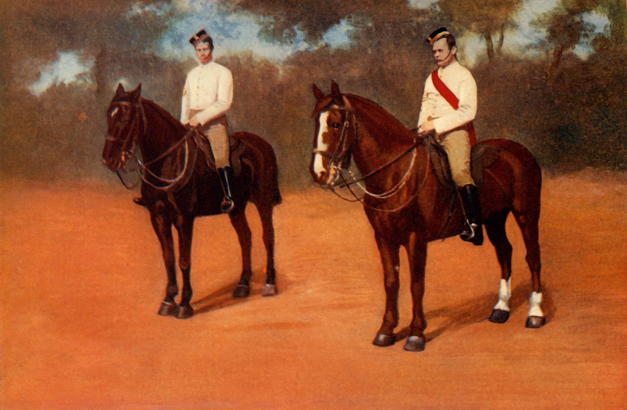 "Mounted Infantry", 1901. tekijältä Gregory and Co